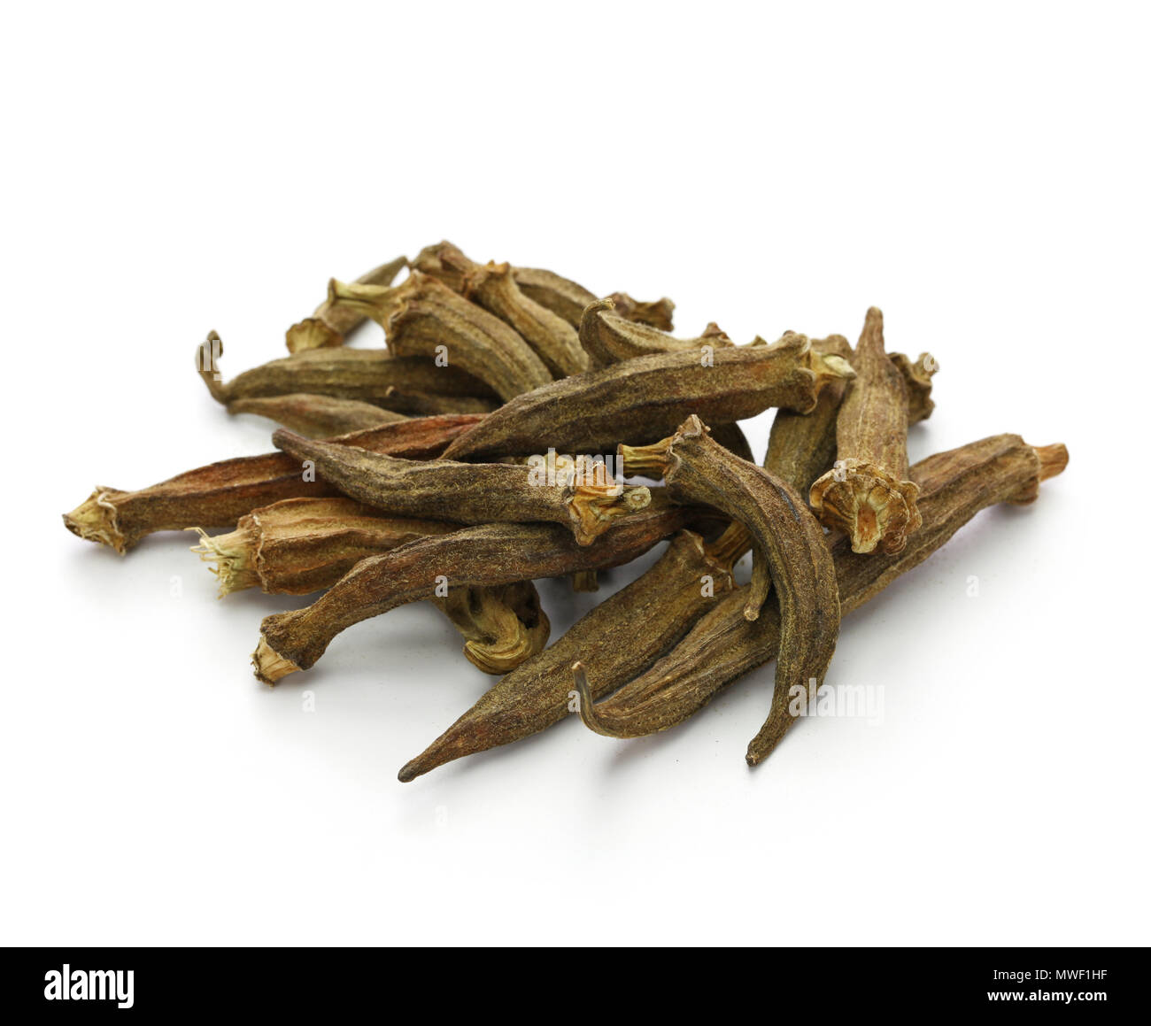 iranian dried okra Stock Photo Alamy