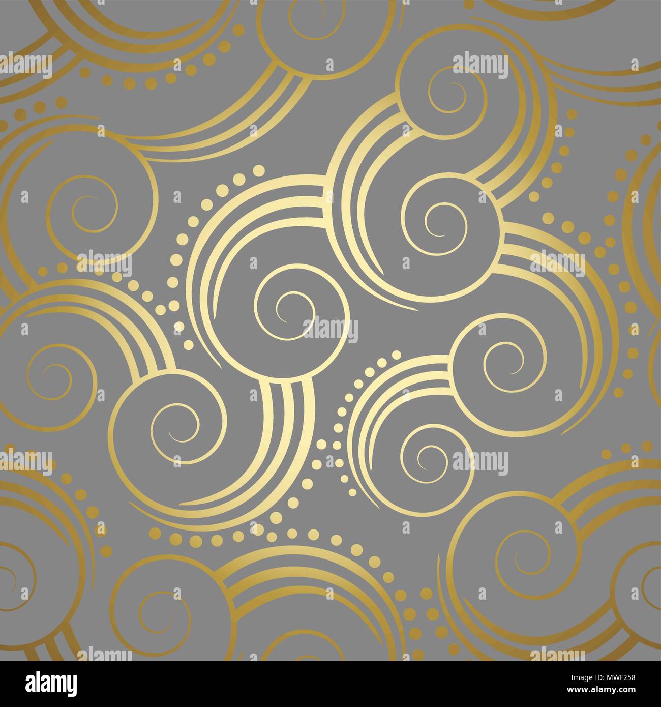 Gold Swirl Background