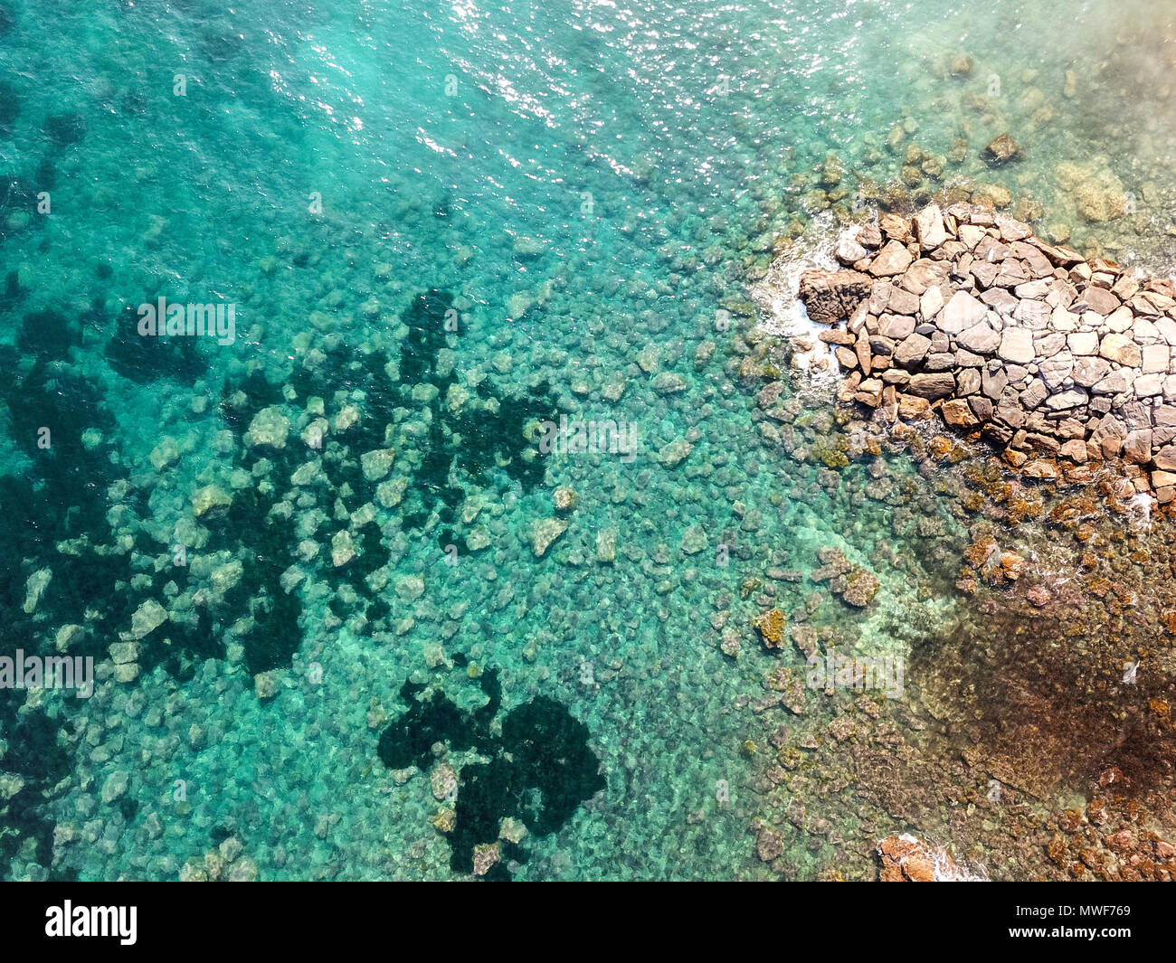 Top view sea summer beautiful hi-res stock photography and images - Alamy
