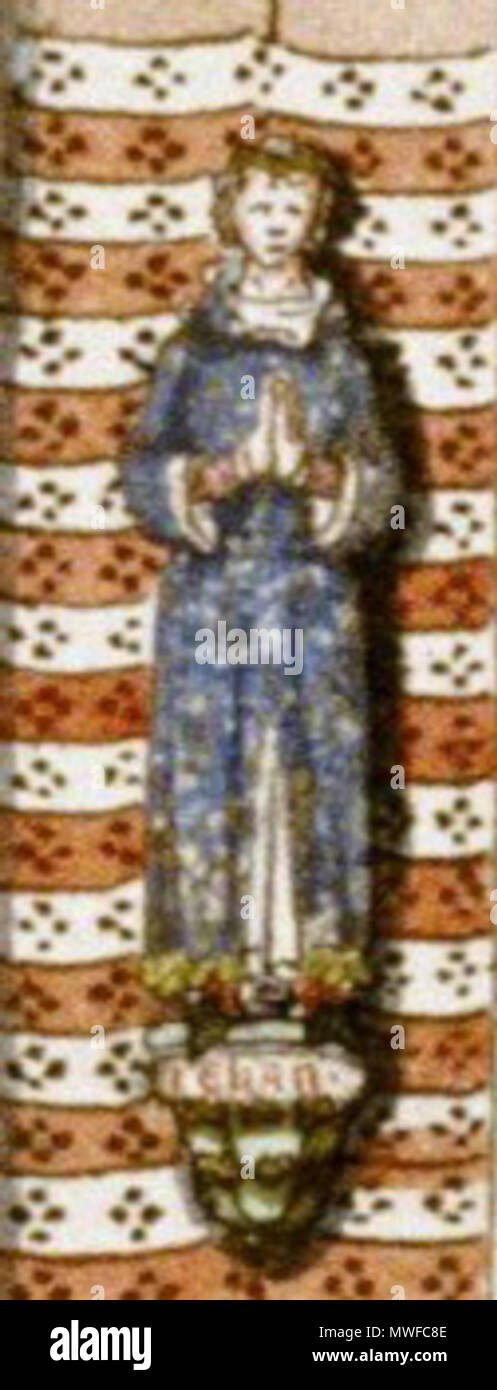 . Français : Jean Tristan de France . circa 1700. Roger de Gaigniéres 309 JanFrr Stock Photo