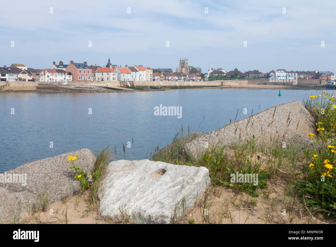 The headland at Old Hartlepool,England,UK Stock Photo Alamy