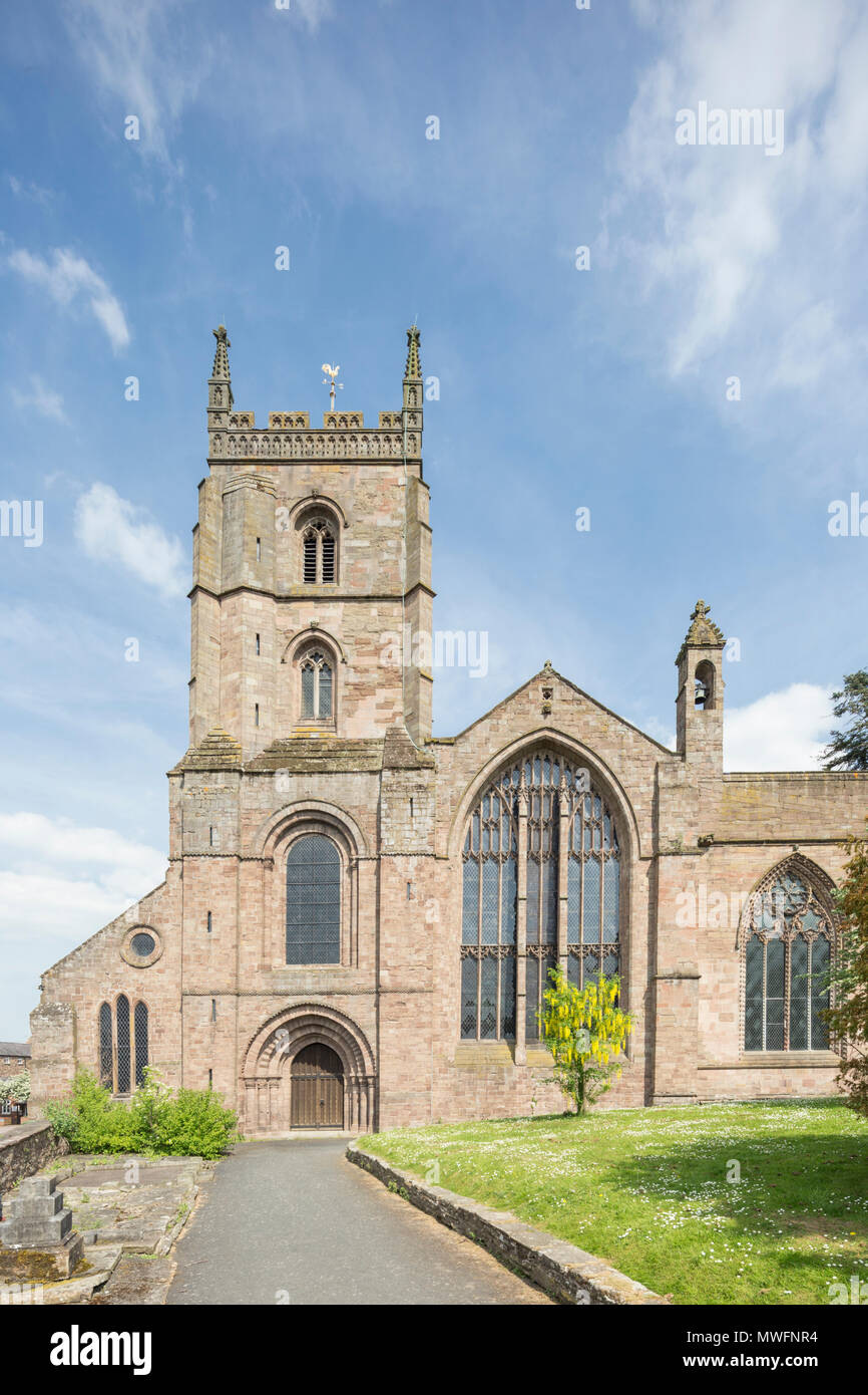 Leominster Priory Church, Leominster, Herefordshire, England, UK Stock