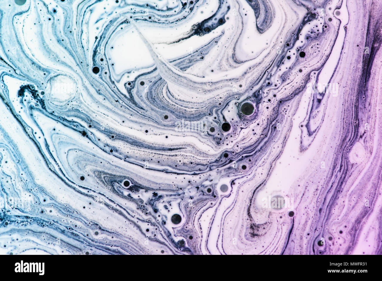 abstract fluid pattern Stock Photo