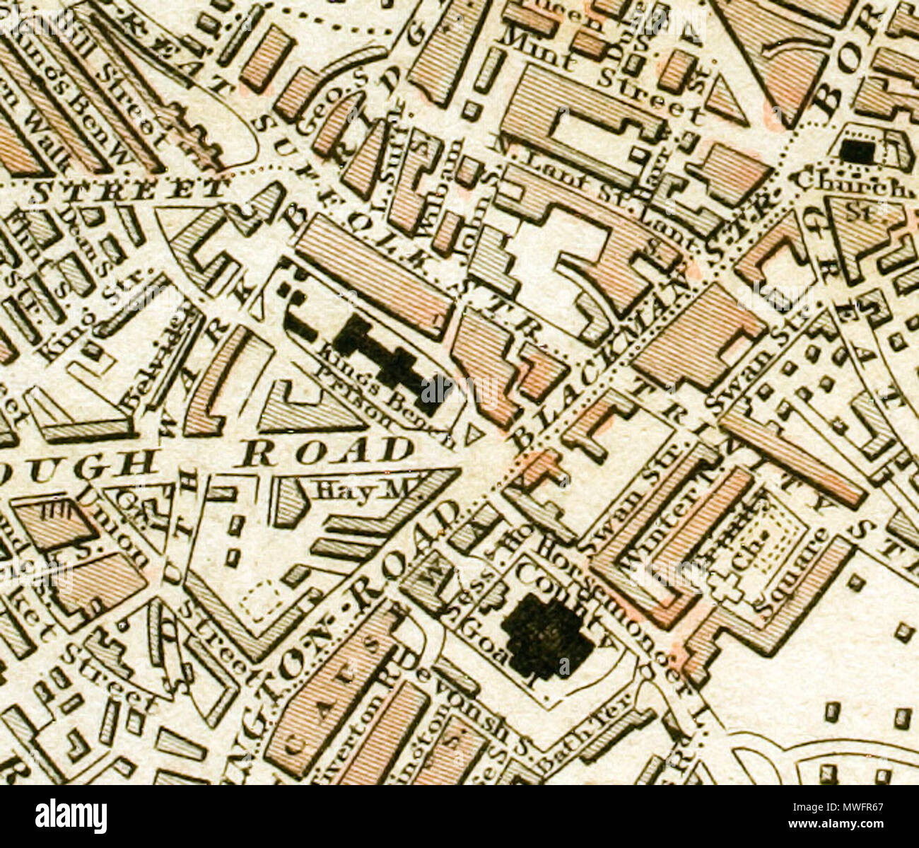 King's Bench Prison and Horsemonger Lane Gaol c. 1833 340 King's Bench
