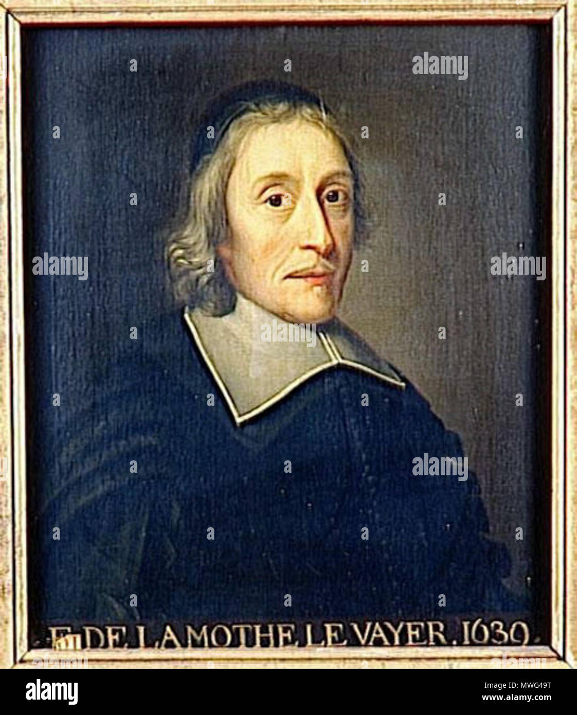 . François de La Mothe Le Vayer (1588-1672), French author. 1630s. Unknown 354 FrancoisLaMotheLeVayer Stock Photo