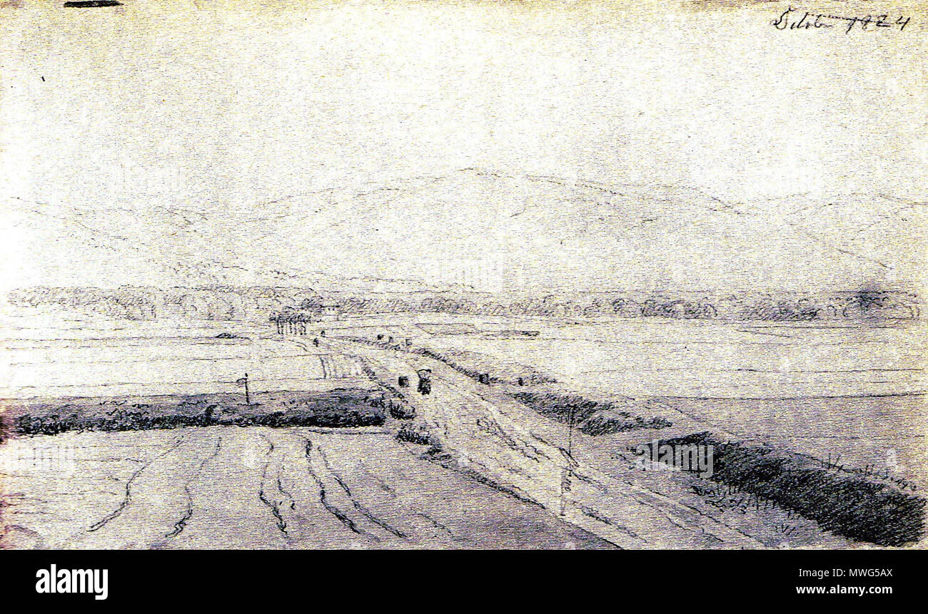 Deutsch Landstrasse In Ebene Mit Bergen Oktober 14 Aquarell Bleistift 11 8 X 19 6 Cm 28 September 14 10 17 07 Caspar David Friedrich 1774 1840 Alternative Names German Caspar David Friedrich Description German