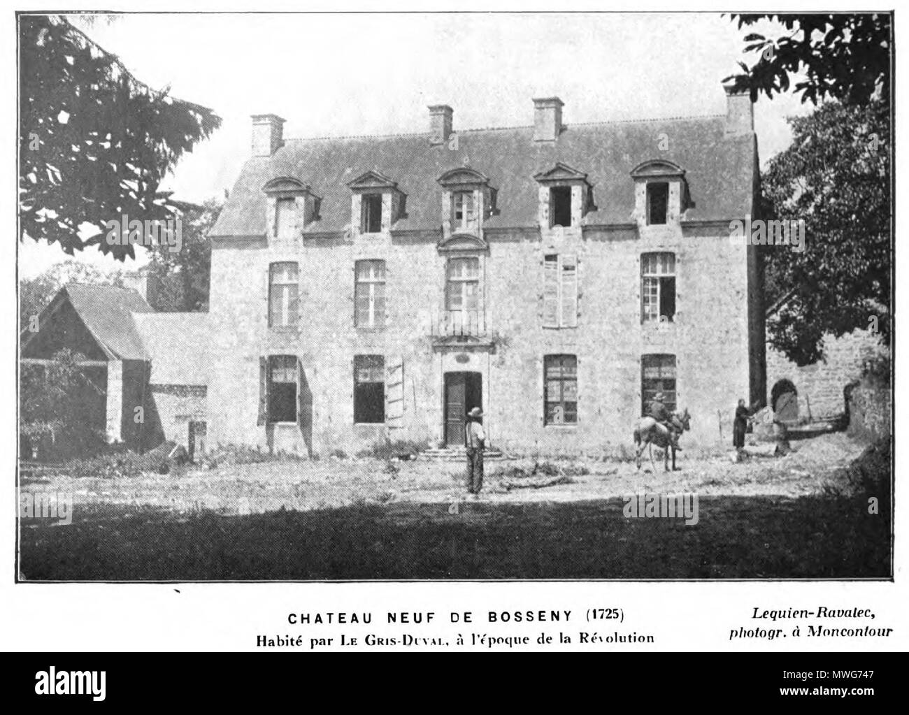 366 Lenotre - La Mirlitantouille, épisode de la Chouannerie bretonne, 1925 0122 Stock Photo