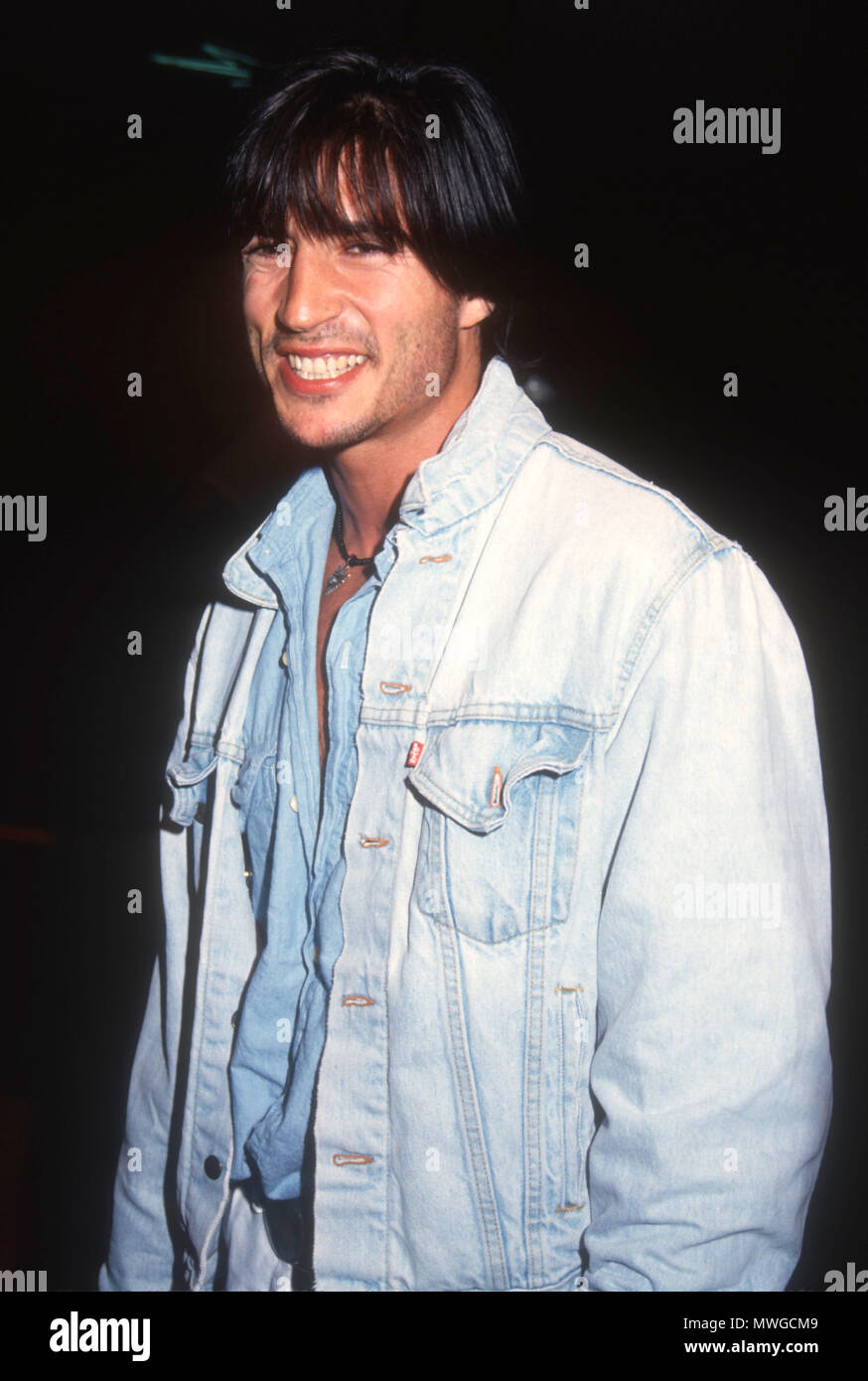 HOLLYWOOD, CA - JULY 11: Actor Billy Wirth attends the 'Bill & Ted's Bogus Journey' Hollywood Premiere on July 11, 1991 at Mann's Chinese Theatre in Hollywood, California. Photo by Barry King/Alamy Stock Photo Stock Photo