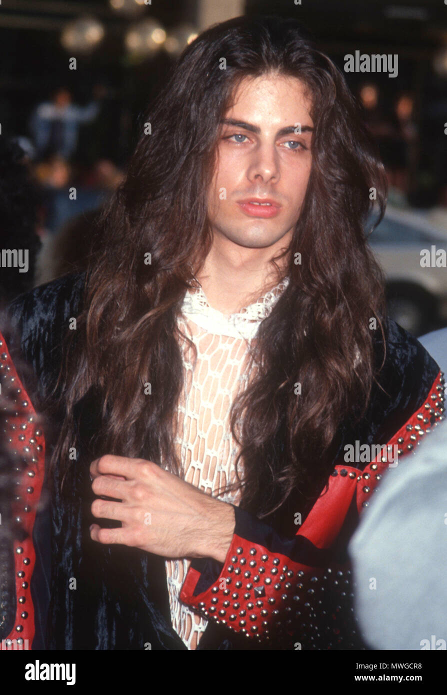 HOLLYWOOD, CA - JULY 11: Musician/singer Richie Kotzen attends the 'Bill & Ted's Bogus Journey' Hollywood Premiere on July 11, 1991 at Mann's Chinese Theatre in Hollywood, California. Photo by Barry King/Alamy Stock Photo Stock Photo