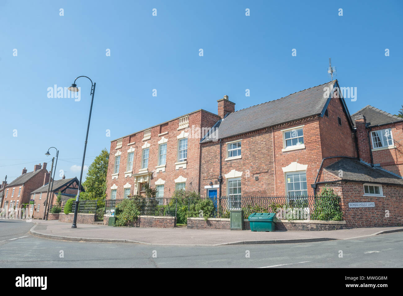 A large historic house in the centre of the village of Abbots Bromley