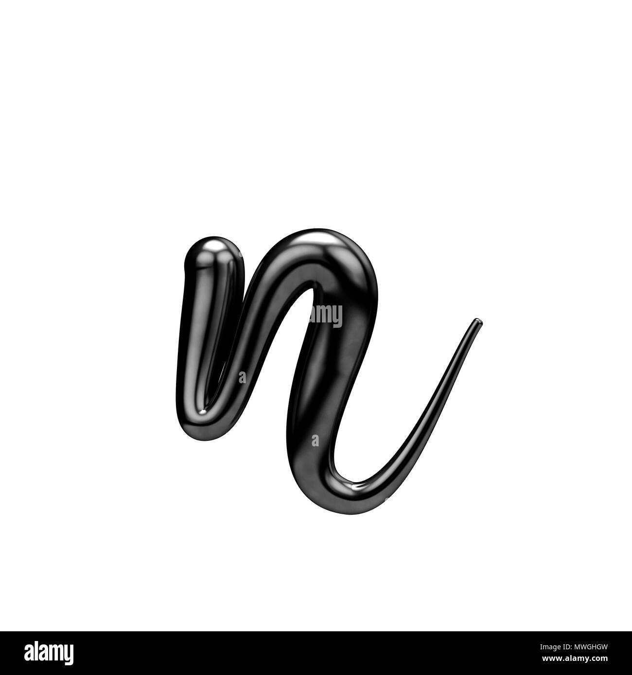 Cursive Font Black and White Stock Photos & Images - Alamy