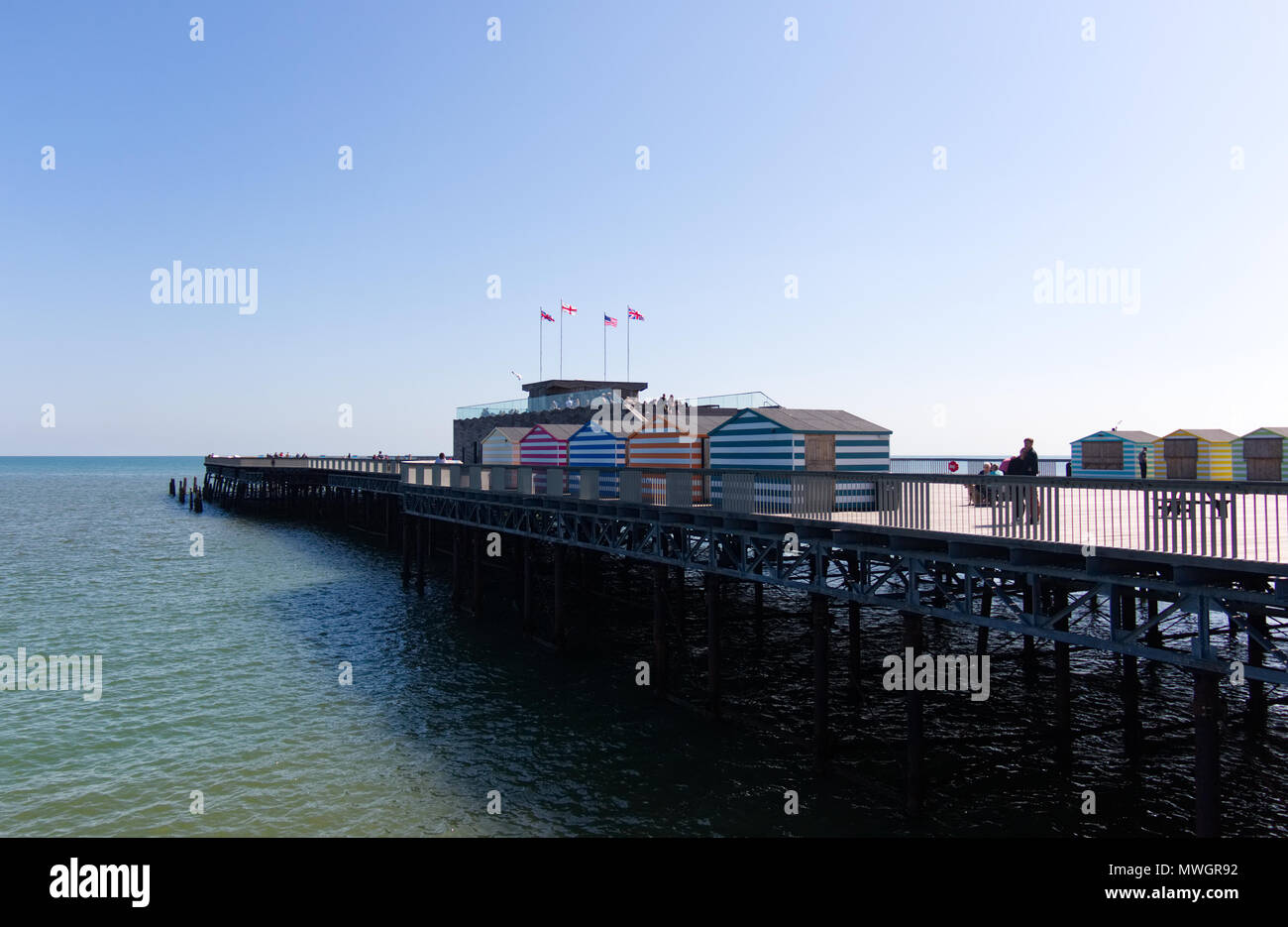 Hastings Pier Stock Photo