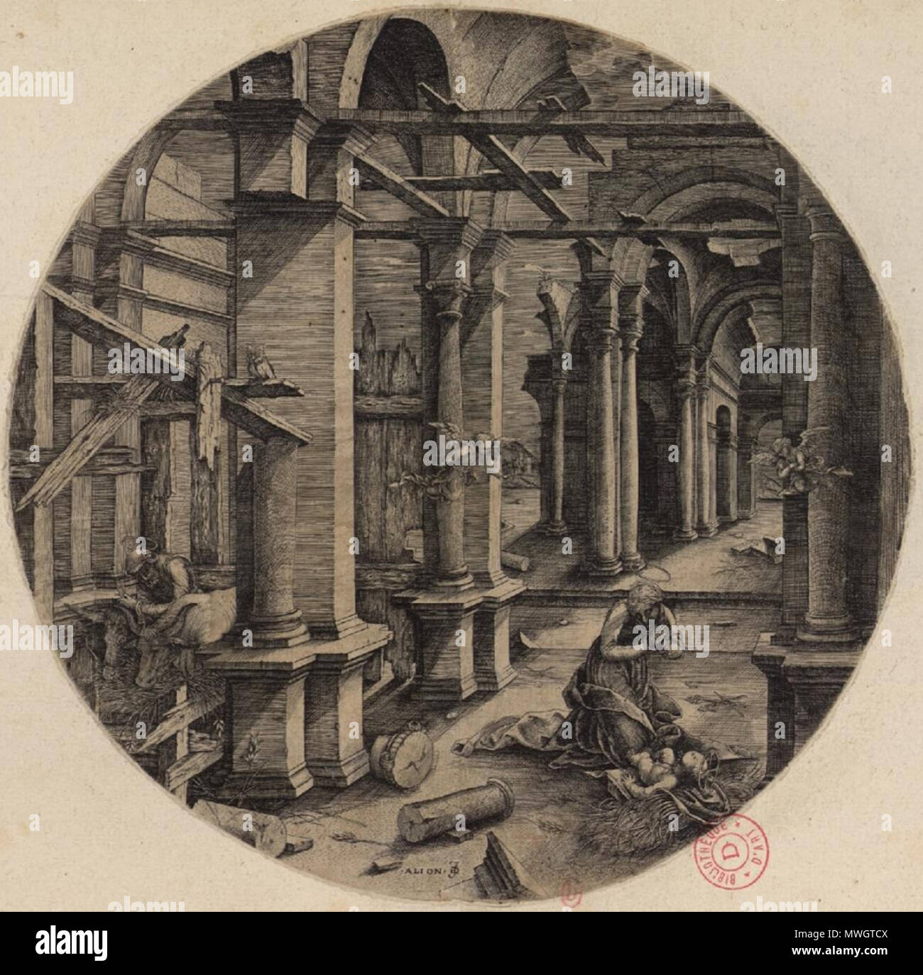 388 Maitre JG La Nativité Stock Photo Alamy