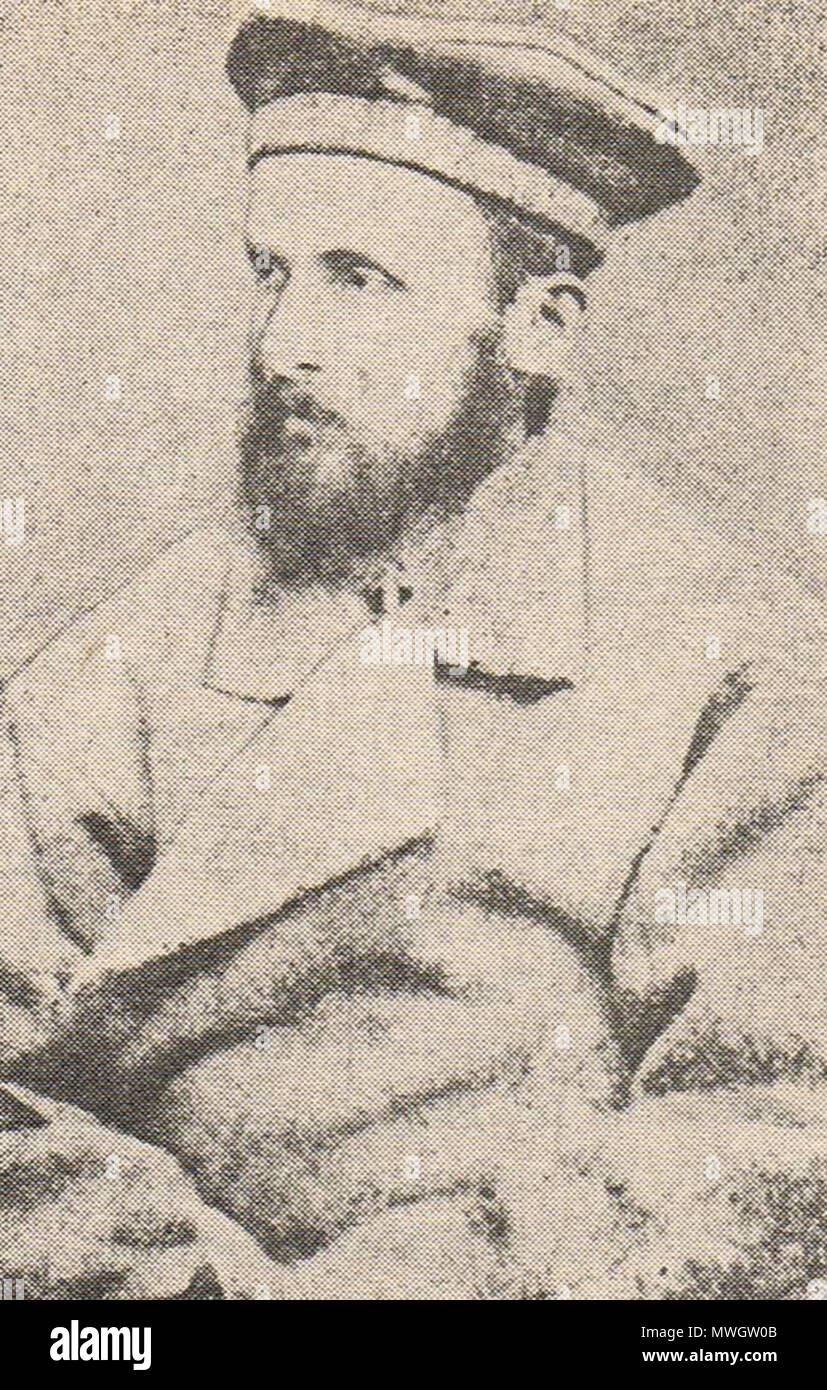 . Polski: Mieczysław Mańkowski działacz PPS . circa 1890. Unknown 390 Mankowski Stock Photo