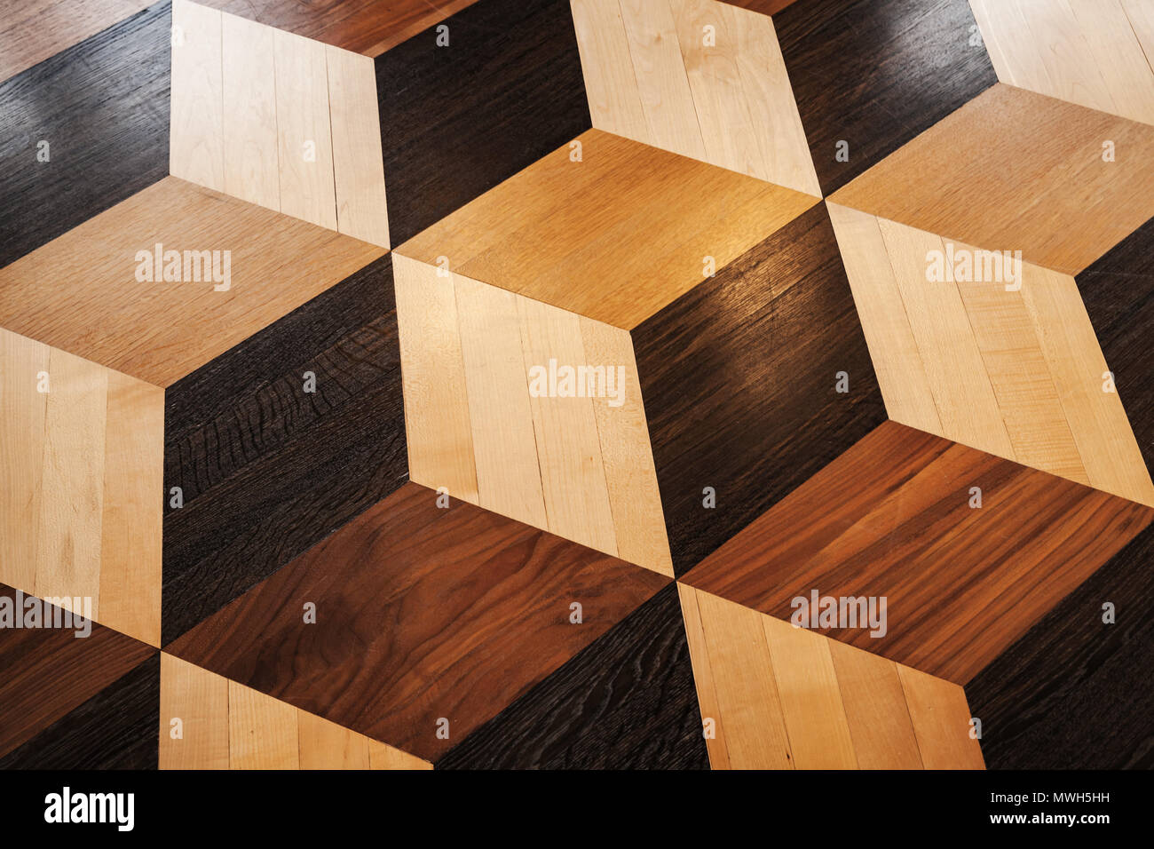 Variety of wooden like tiles. Samples of fake wood tiles for flooring.  Assortment of floor laminate / tiles in an interior shop Stock Photo - Alamy