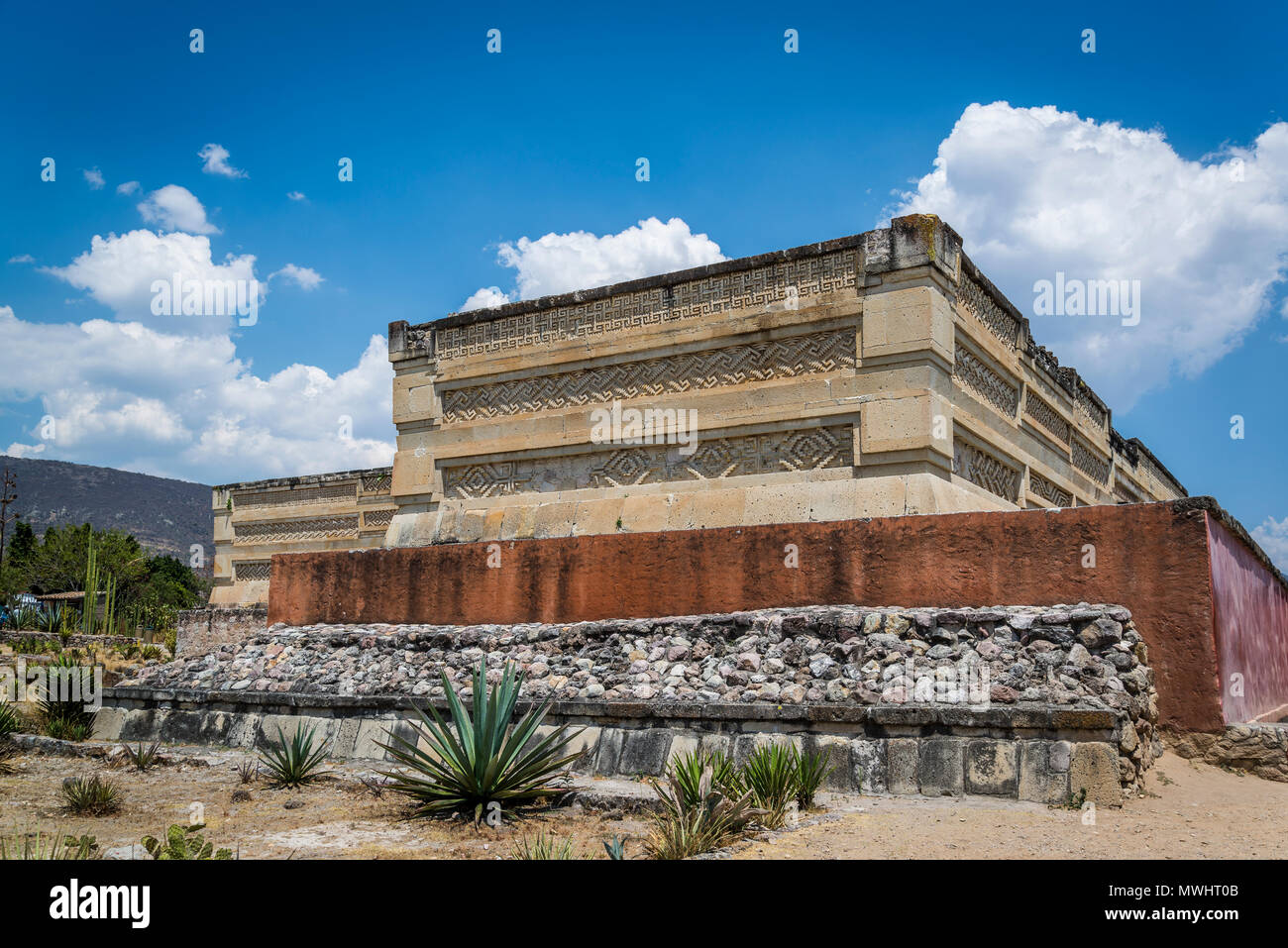 Mitla, precolumbian archeological site of the Zapotec culture, Palace