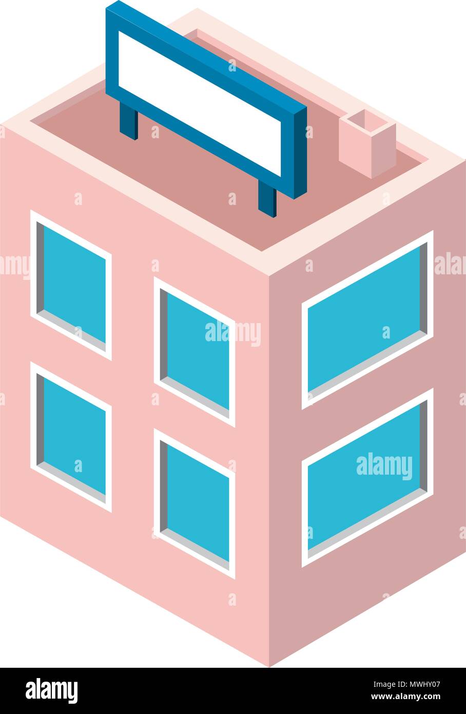 store building exterior isometric icon Stock Vector Image & Art - Alamy