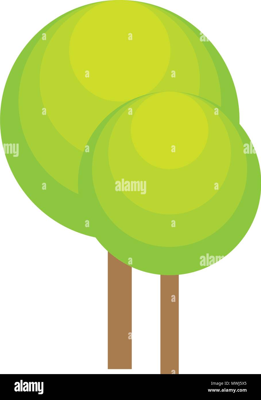trees plants forest icon Stock Vector Image & Art - Alamy