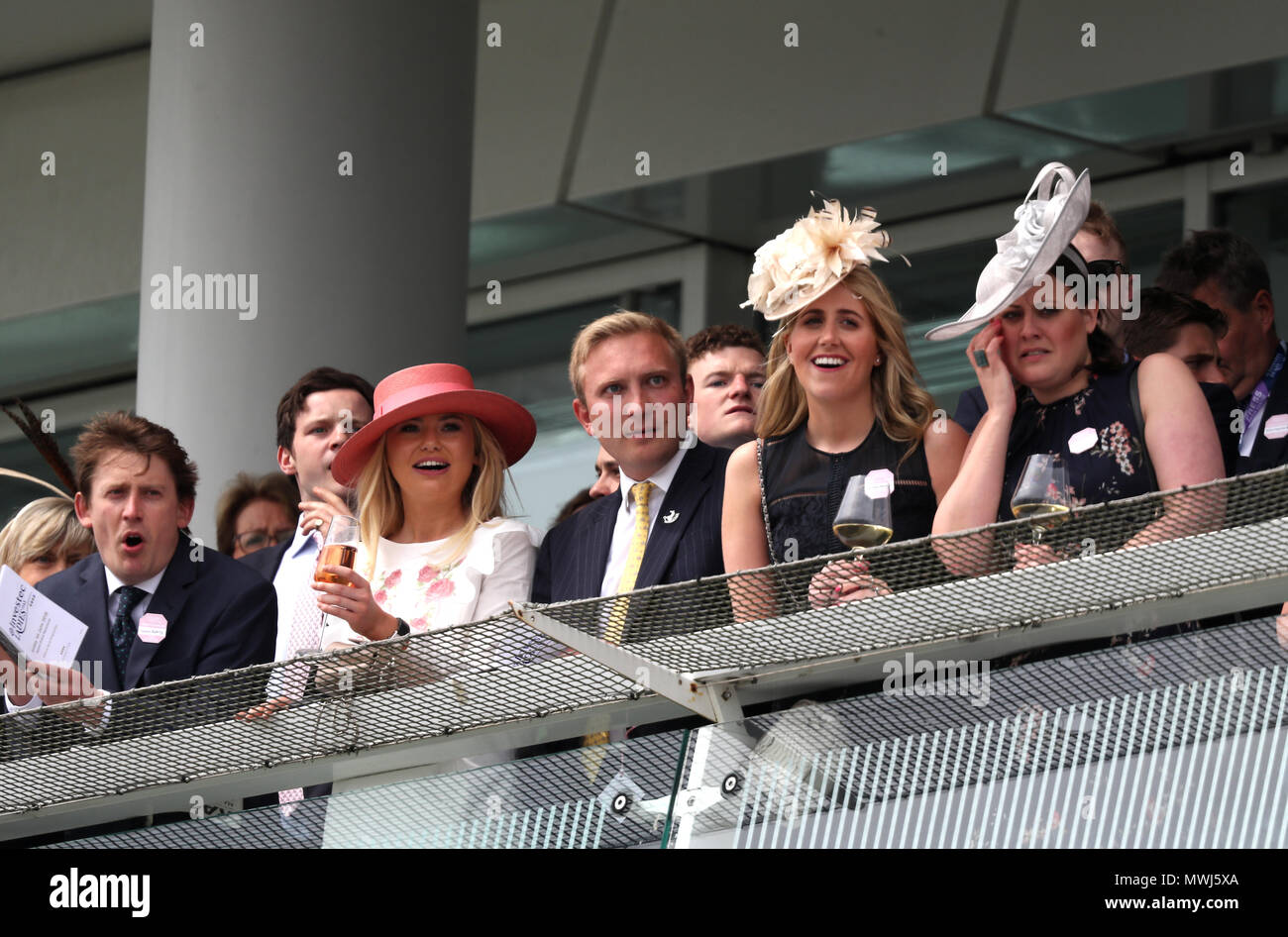 Georgia 'Toff' Toffolo (centre left) watches the action during ladies