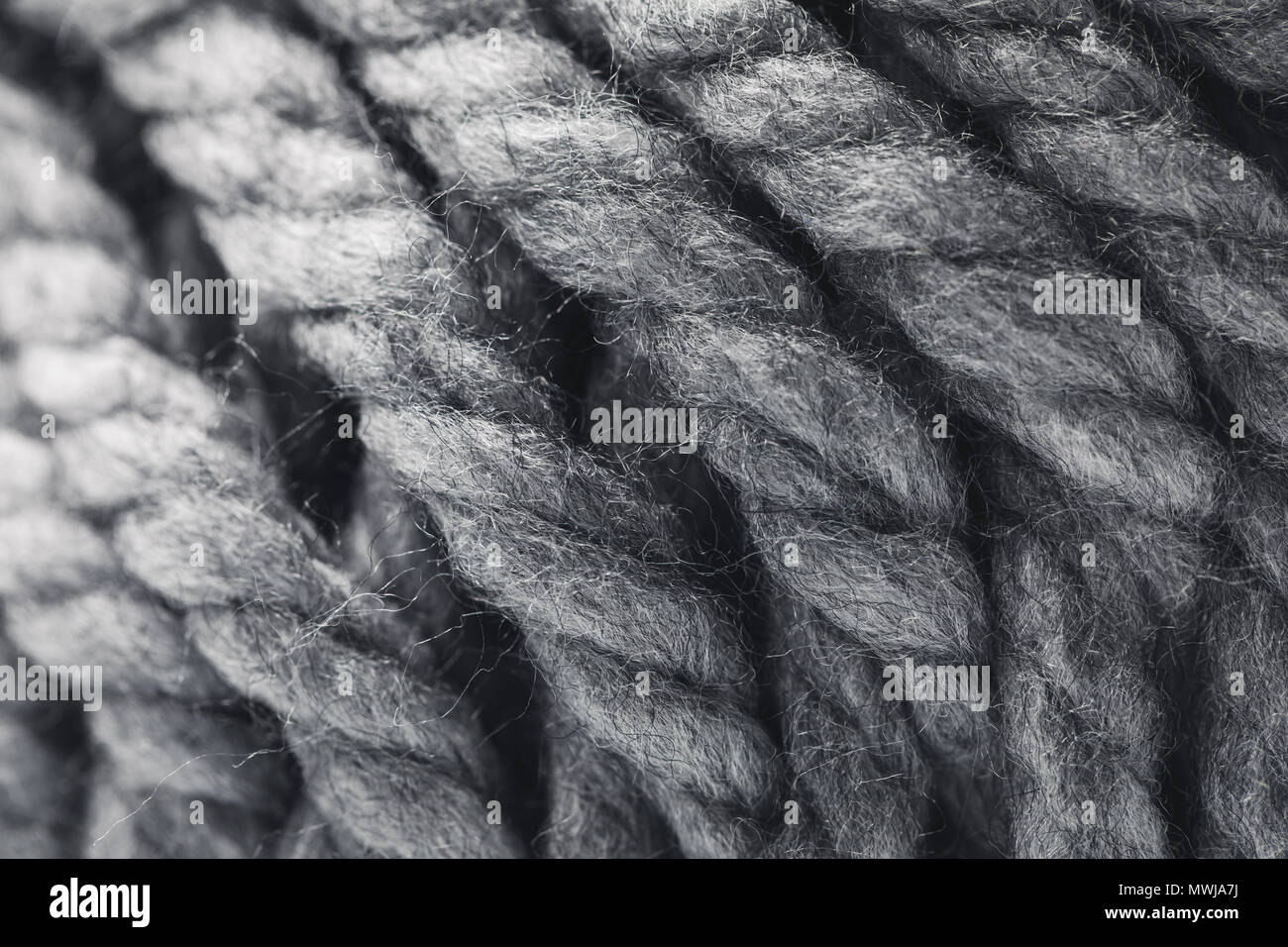 Grey yarn hi-res stock photography and images - Alamy