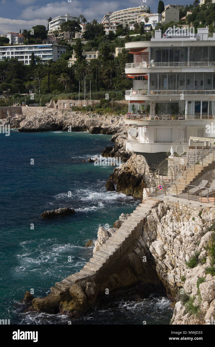 Hike near Coco beach;nice, France Stock Photo Alamy