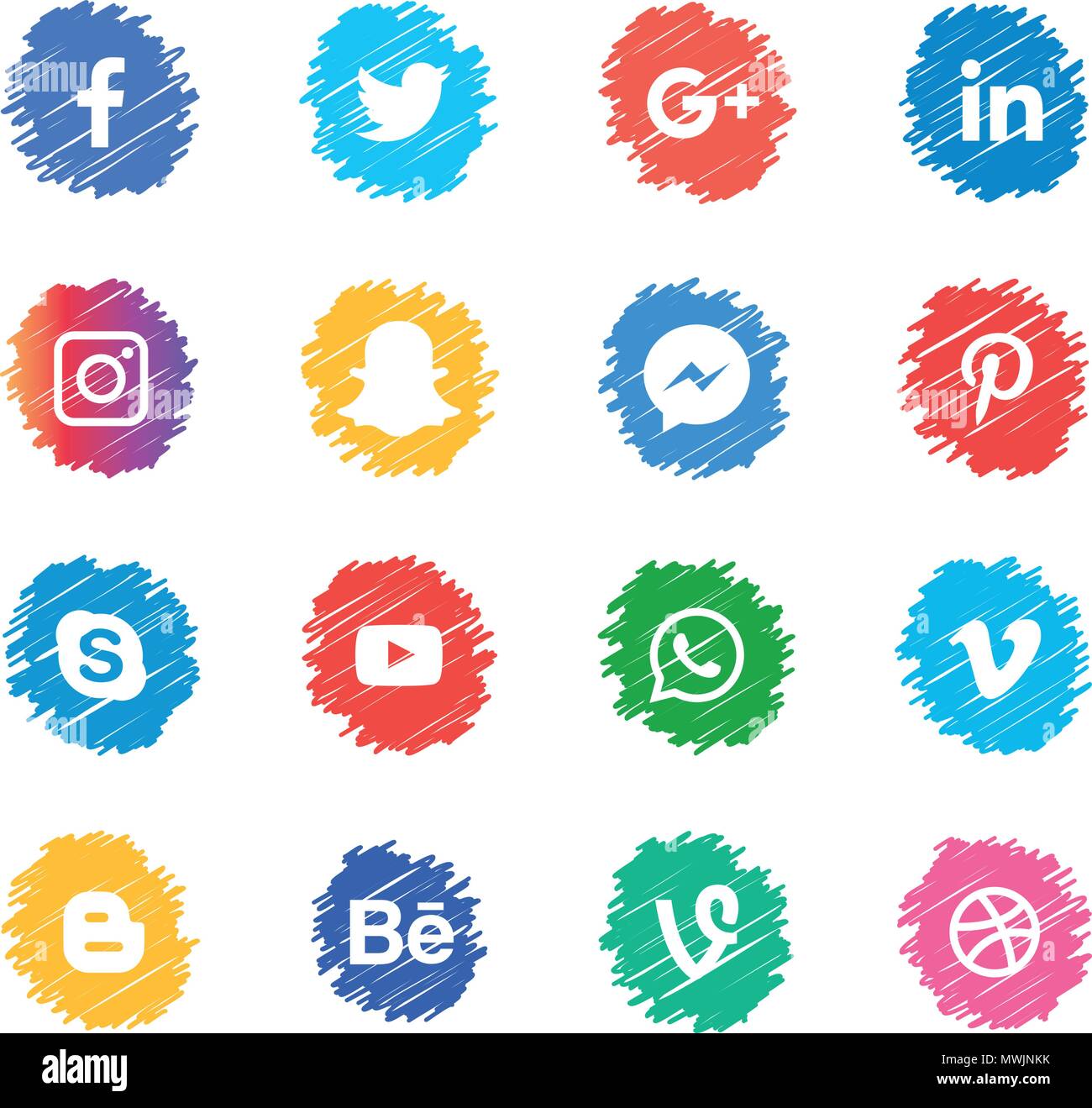 Social Media Icons Set Logo Vector Illustrator Facebook Instagram Whatsapp Stock Vector Image Art Alamy Social Media Icons Set Logo Vector Illustrator Facebook Instagram Whatsapp Stock Vector Image Art Alamy