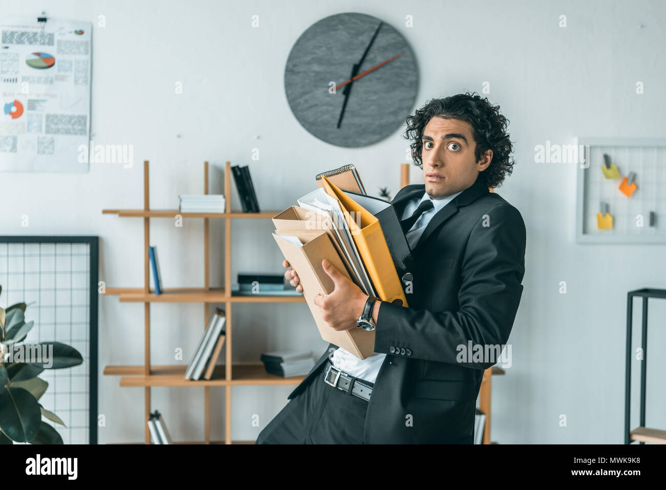 Pile of papers executive hi-res stock photography and images - Alamy
