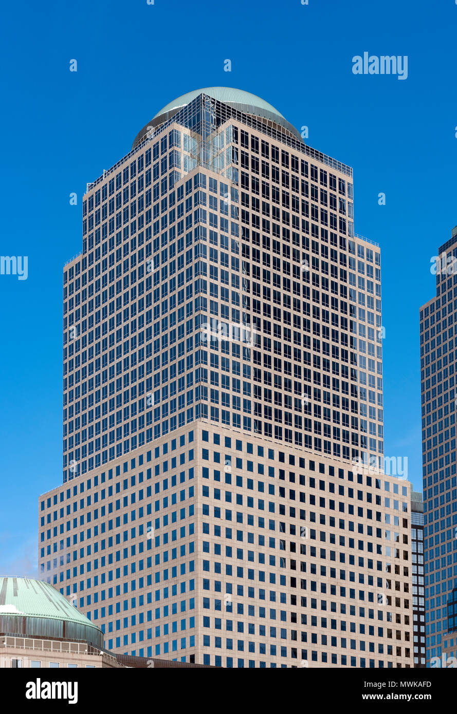 225 Liberty Street building (Two World Financial Center), New York City, USA Stock Photo