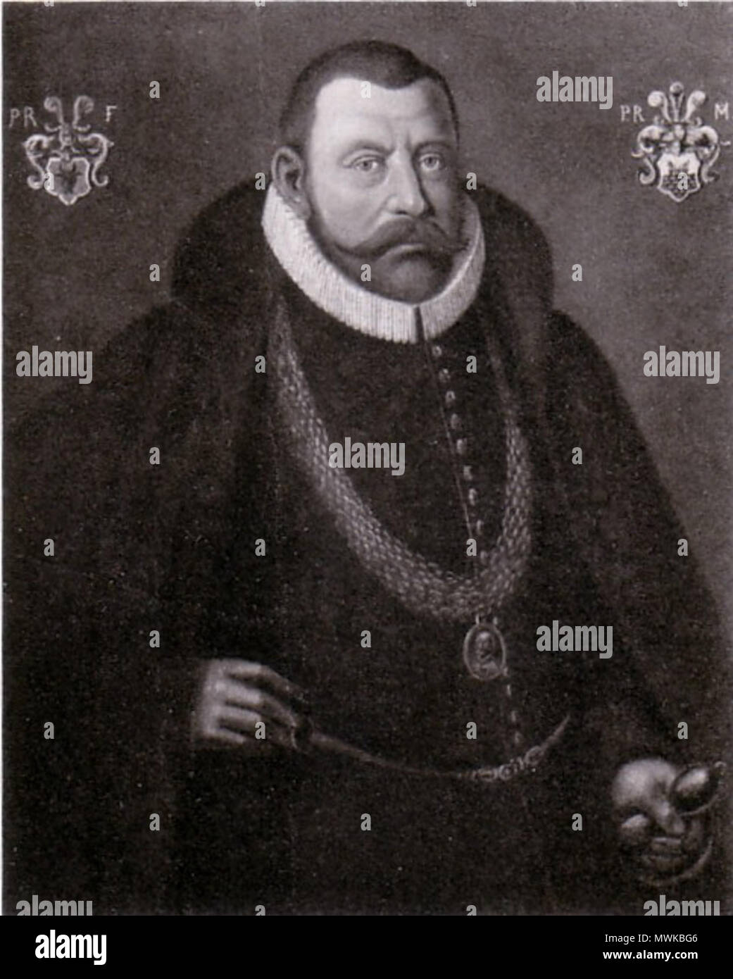 . Peder Reedtz (1531-1607), Danish equerry . 16th century. Unknown 474 Peder Reedtz 1531-1607 Stock Photo
