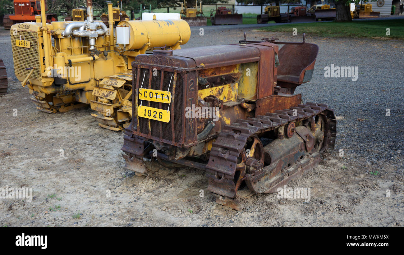 Antique farm equipment Stock Photo - Alamy