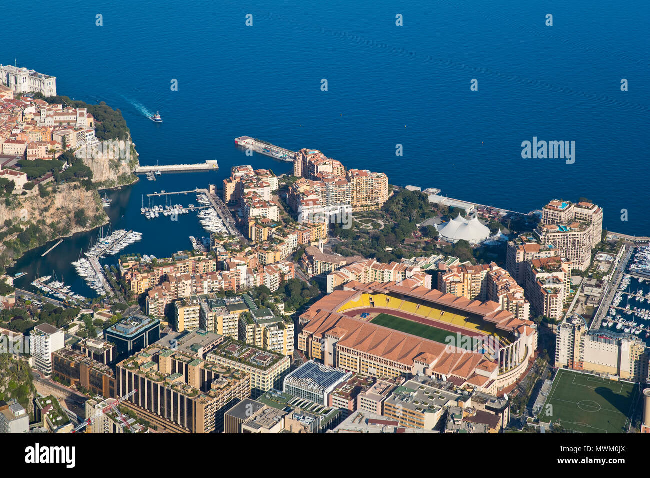 Stade Louis Ii Monaco Stock Photo Alamy