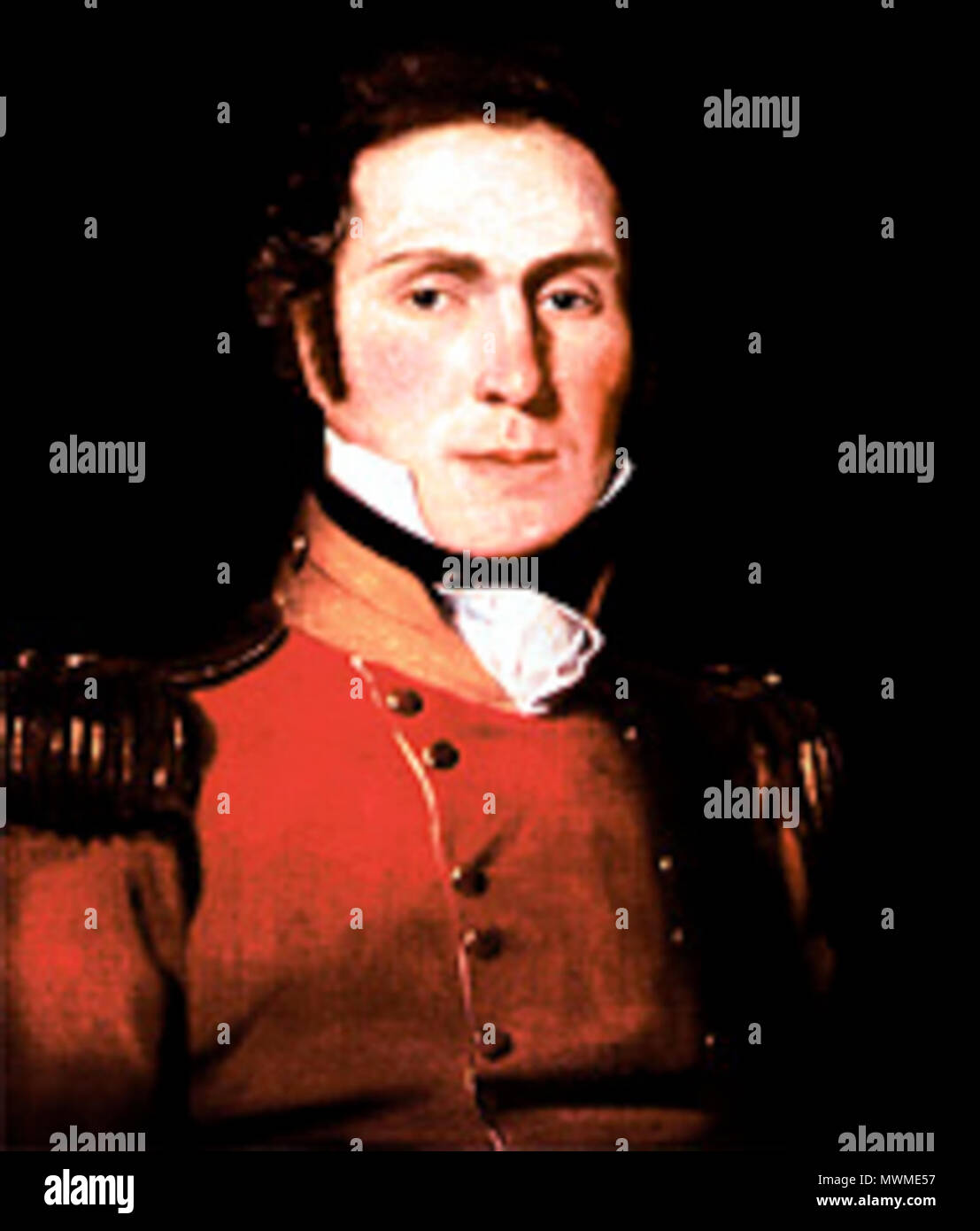 Patrick Lacking . English: Capt. Patrick Logan. Painting: Mitchell Library, State ...