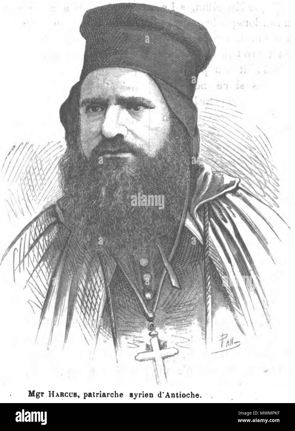 . English Syrian Catholic Patriarch of Antioch Ignace Philip I Arqous