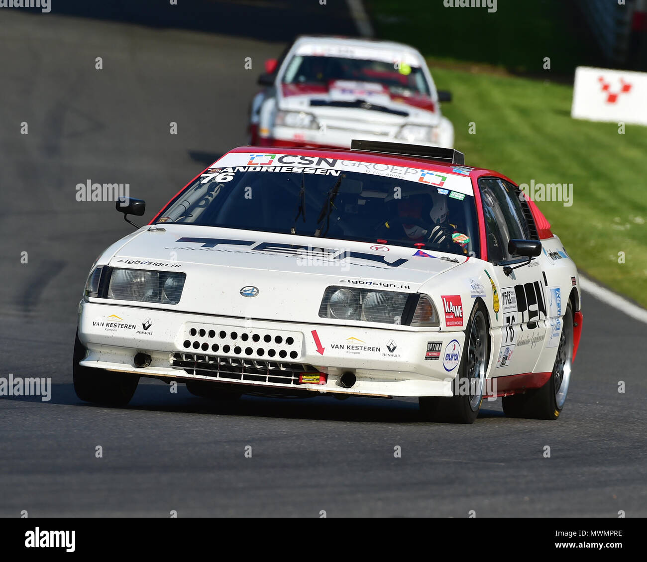 bearing Marxism Bring Patrick Andriessen, Renault Alpine V8 GTA Turbo, CSN Groep, Youngtimer  Touring Car Challenge, Masters Historic Festival, Brands Hatch, Sunday 27th  May Stock Photo - Alamy