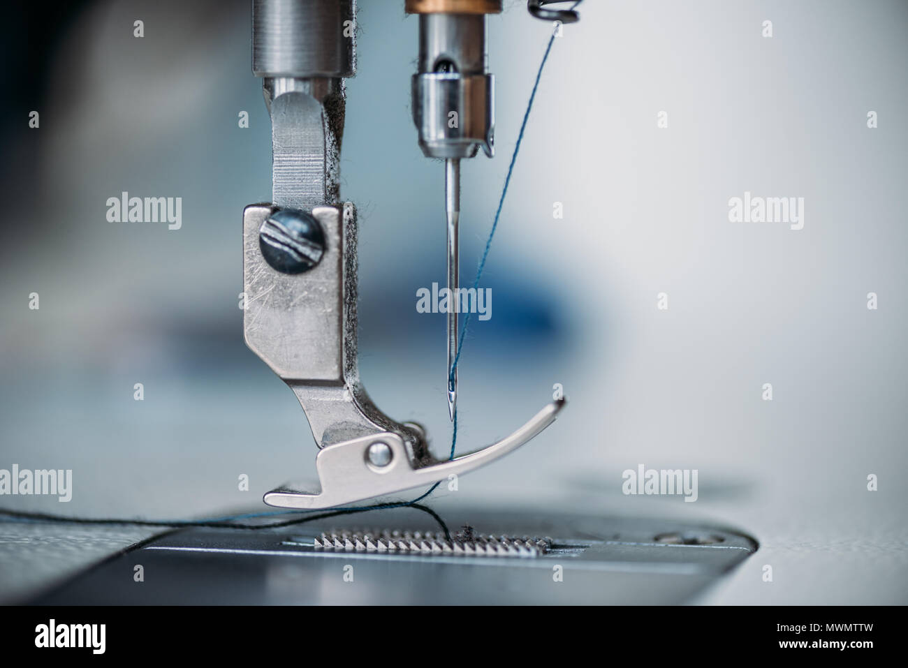 Close up shot industrial sewing hi-res stock photography and images - Alamy