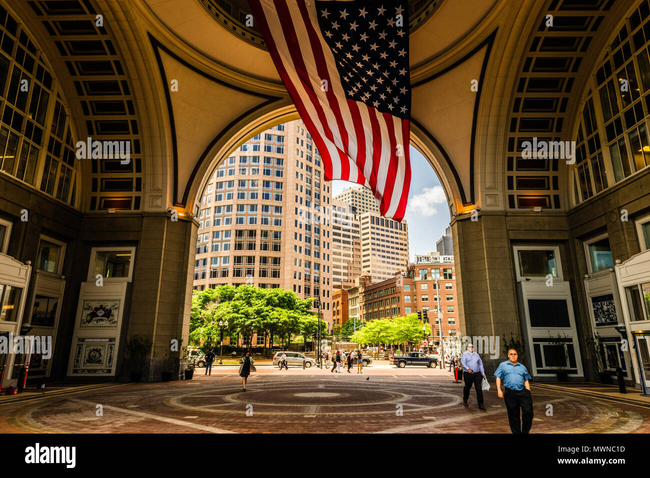 Boston Harbor Hotel Boston, Massachusetts, USA Stock Photo Alamy