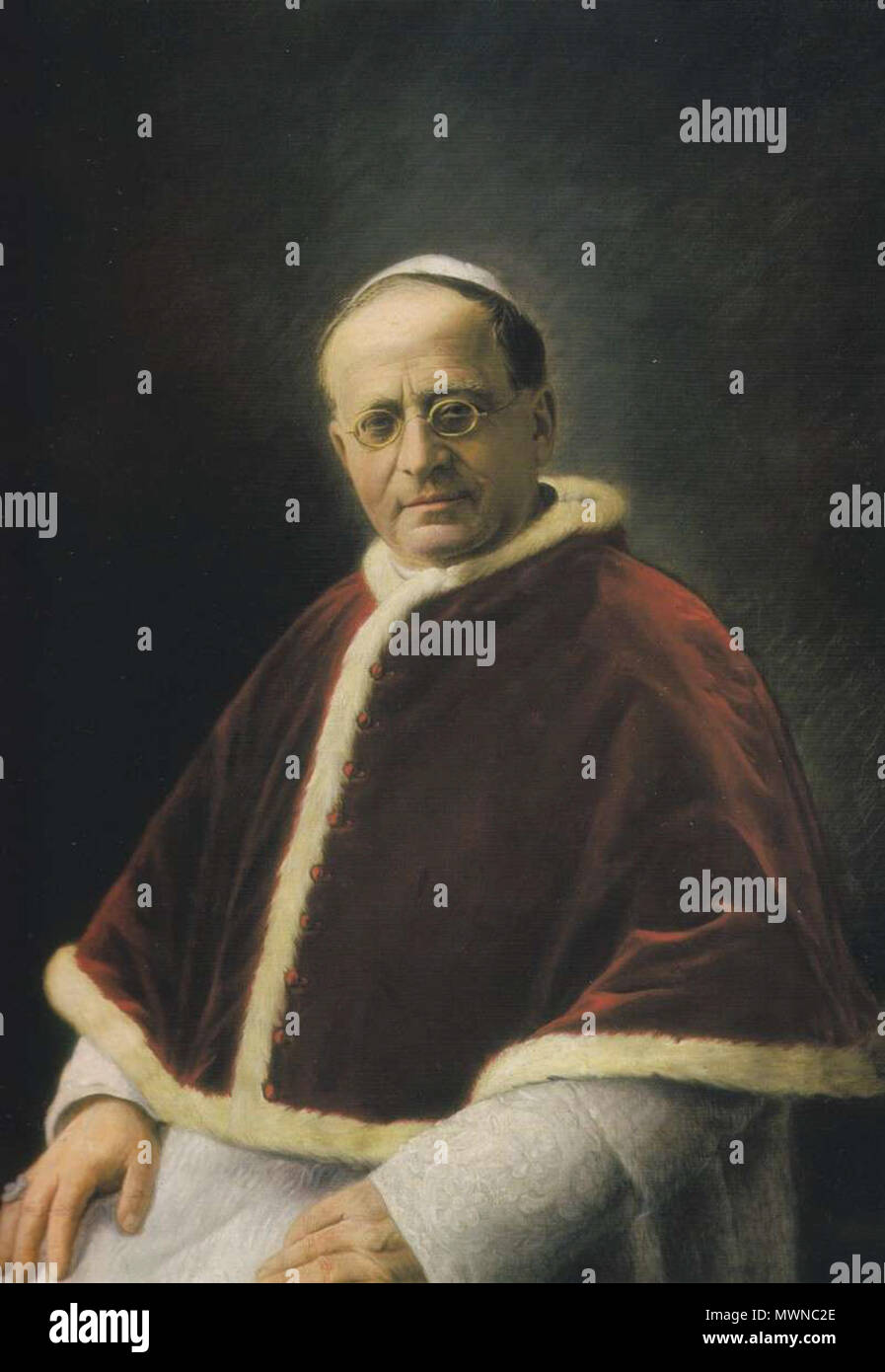 Catholic Pope Pius XI 1929 Signed Benediction Vatican Seal