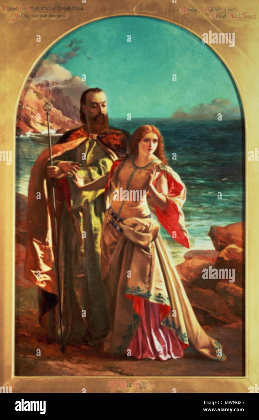 . Prospero and Miranda . 1850 504 Prospero and miranda Stock Photo Alamy