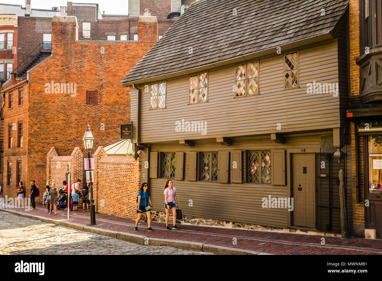 Paul Revere House Boston, Massachusetts, USA Stock Photo Alamy