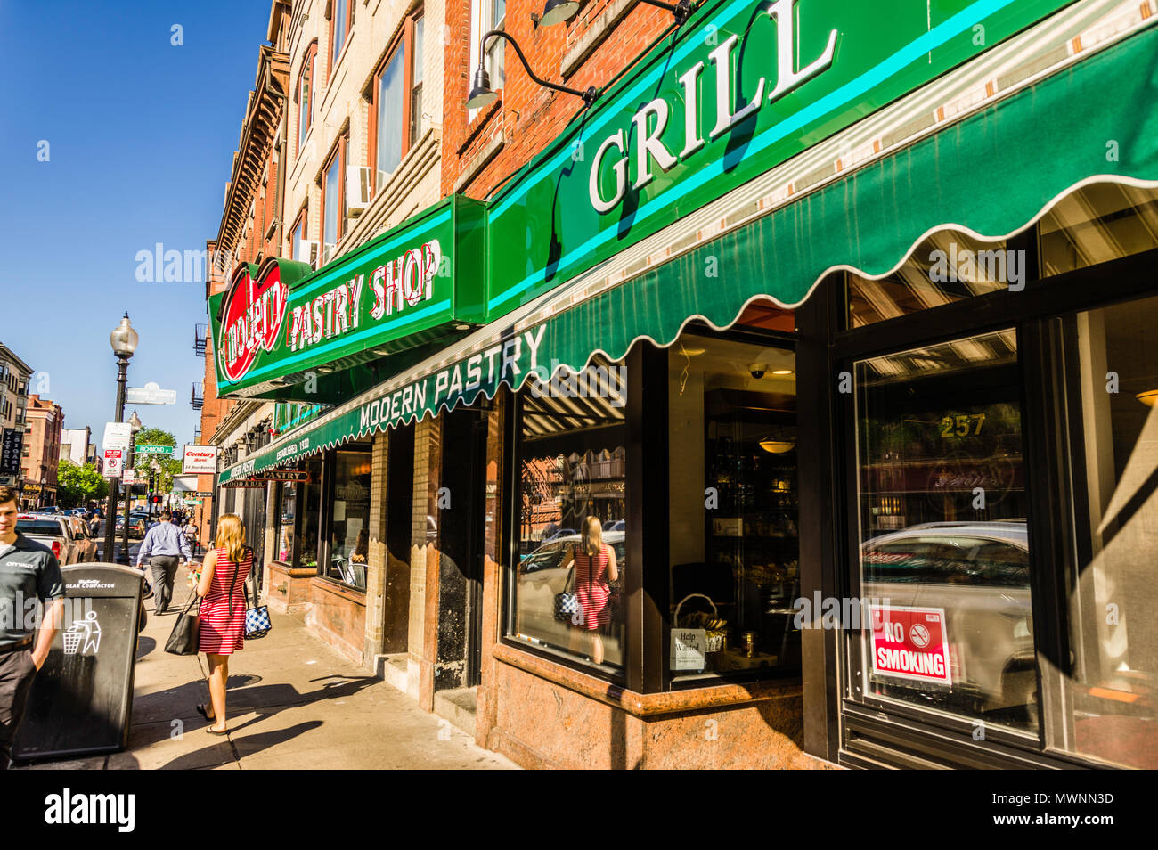 Modern Pastry Hanover Street Boston, Massachusetts, USA Stock Photo Alamy