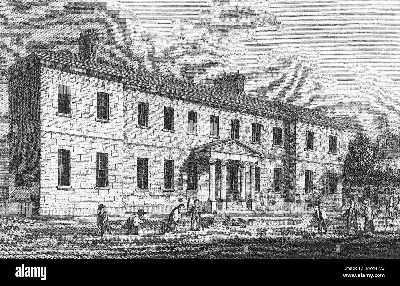 . Royal High School, Infirmary Street, Edinburgh, as it was before 1829