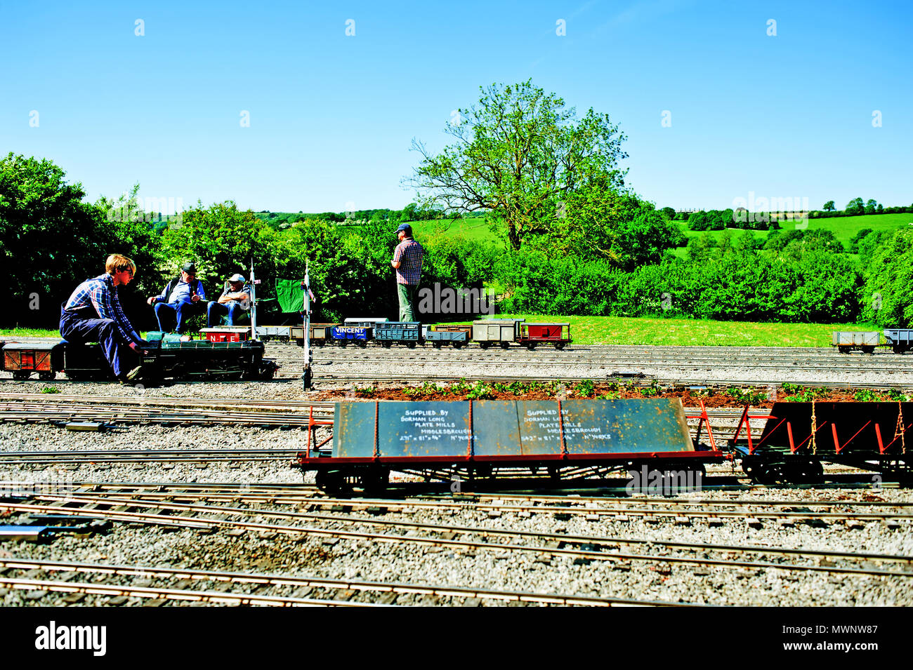 Ryde Mini Train Ryedale miniature railway hi-res stock photography and images - Alamy