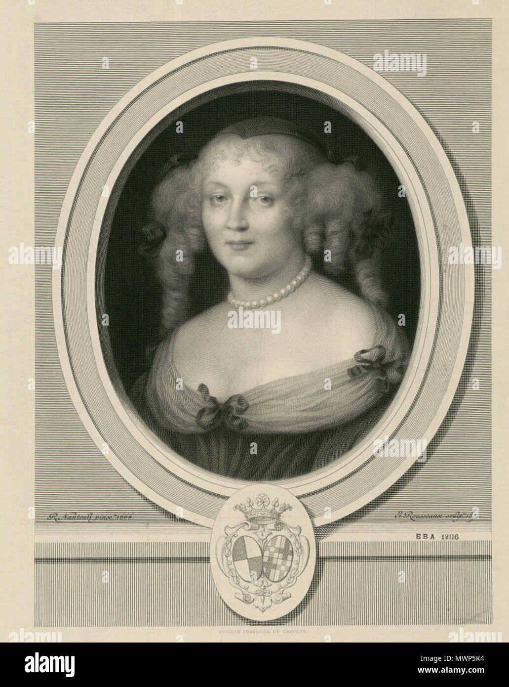 530 Rousseaux - Madame de Sévigné Stock Photo