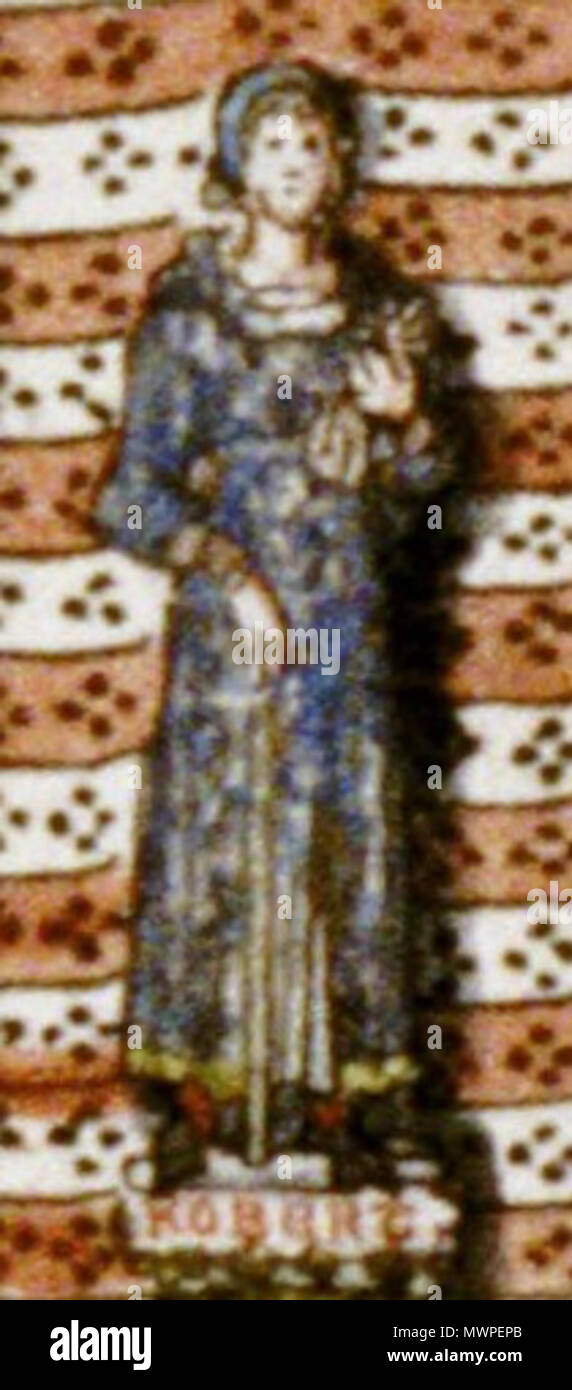 . Čeština: Robert of France . circa 1700. Roger de Gaignières 525 RobertArtois Stock Photo