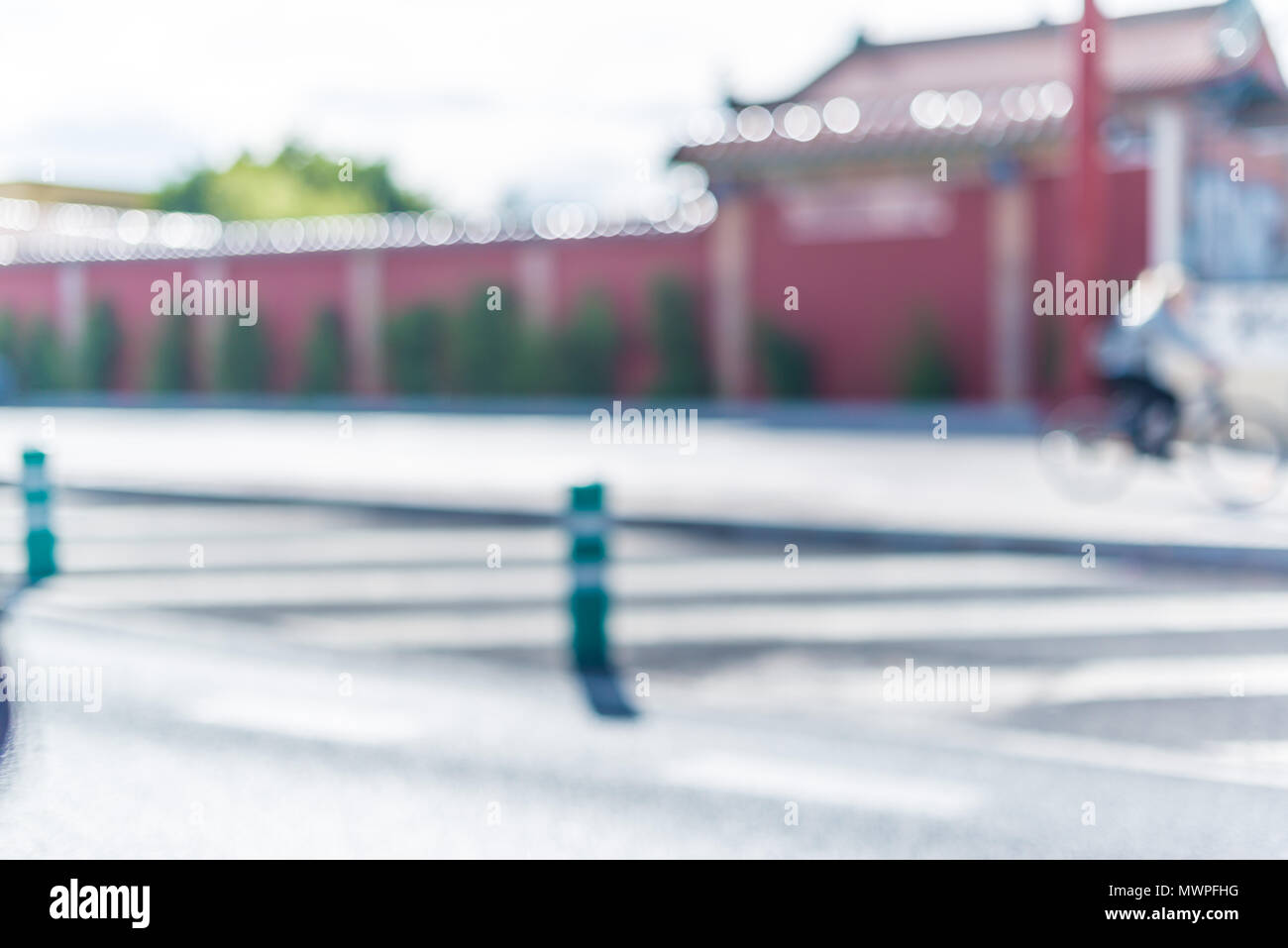 Defocused and blurred background, outdoor Stock Photo - Alamy