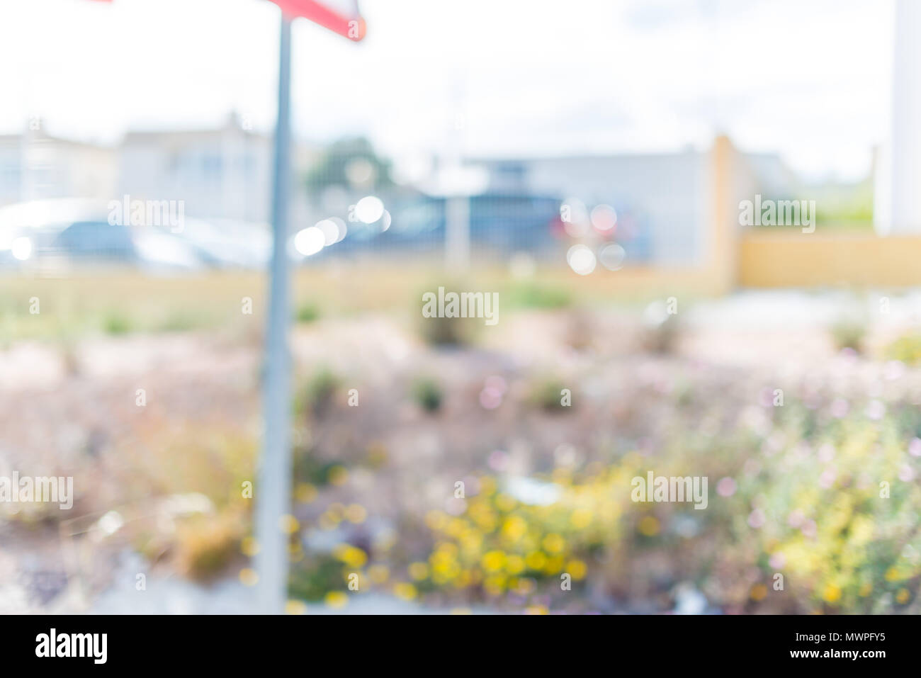 Defocused and blurred background, outdoor Stock Photo - Alamy