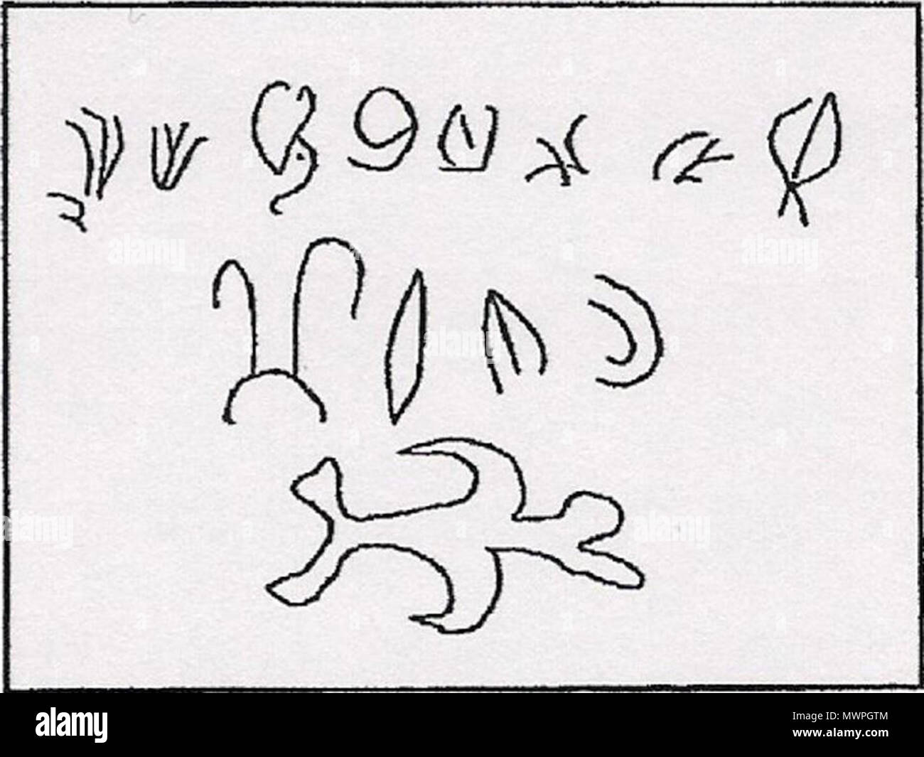 528 Rongo rongo expedición Haedo Stock Photo - Alamy