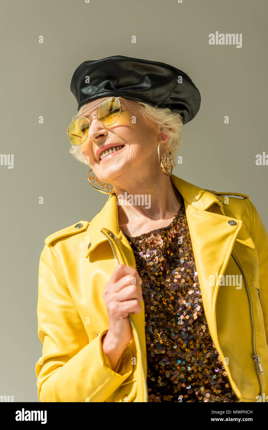 Leather Beret High Resolution Stock Photography and Images - Alamy