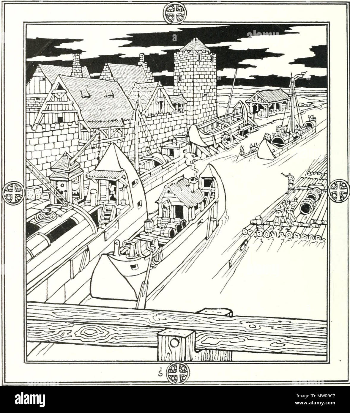 . English: Art by Joseph Sattler. 1903. Joseph Sattler 544 Sattler ...