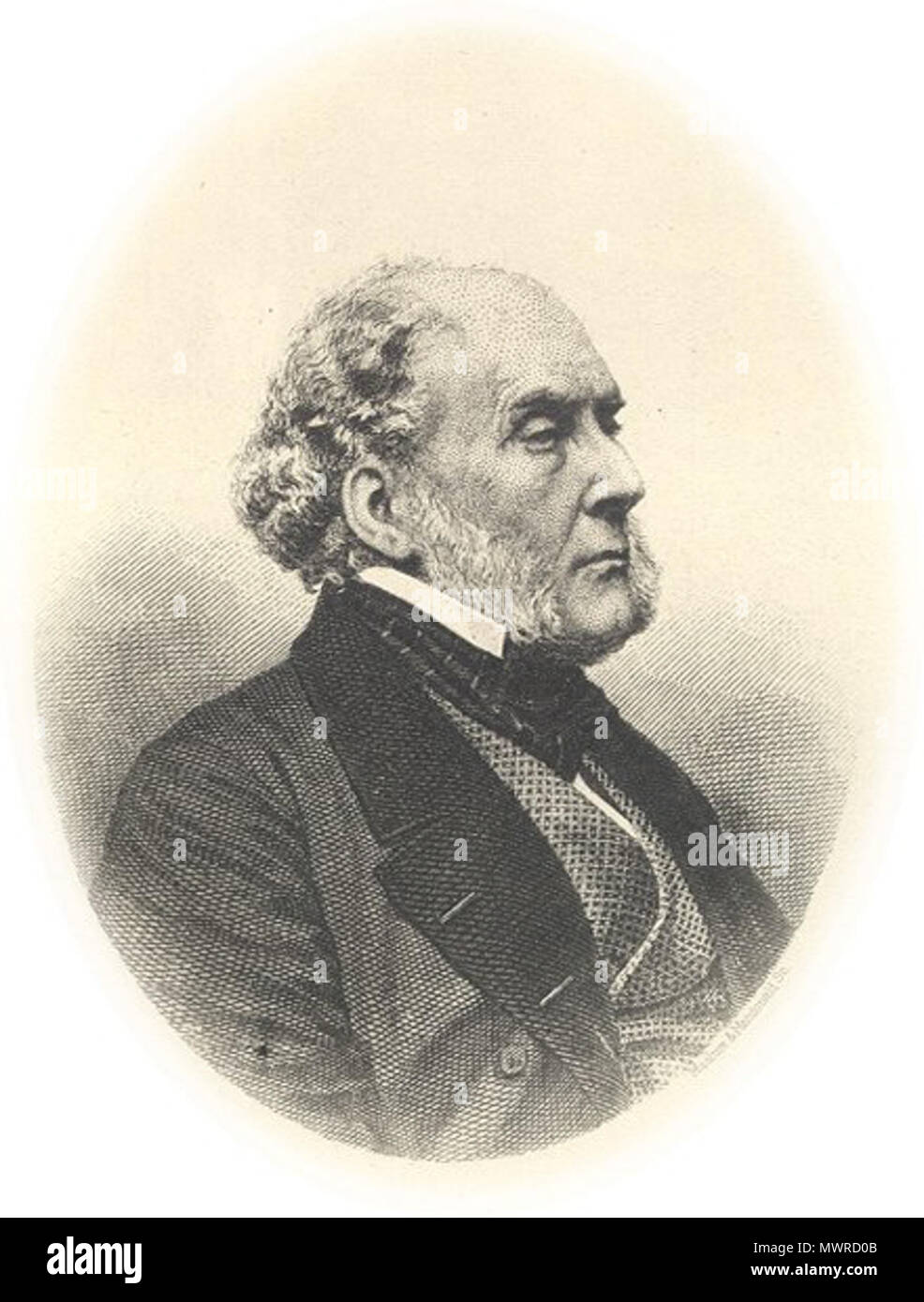 . English: Sir Archibald Alison, 1st Baronet (1792-1867) . 19th century. Unknown 560 Sir Archibald Alison 1st Bt Stock Photo